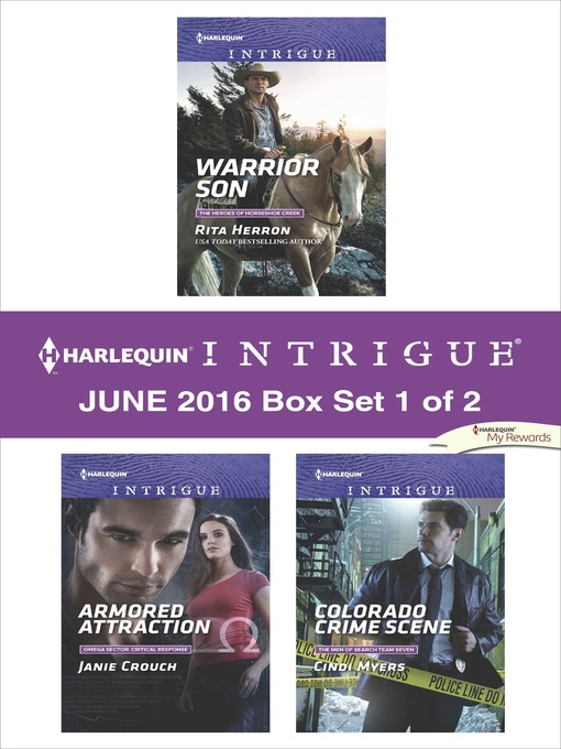 Title details for Harlequin Intrigue June 2016, Box Set 1 of 2 by Rita Herron - Wait list
